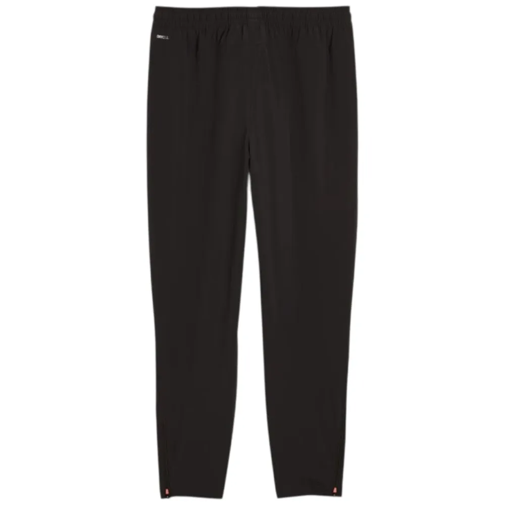 Puma Flex Stretch Mens Medium-Rise Woven Training Pants Layered Protection