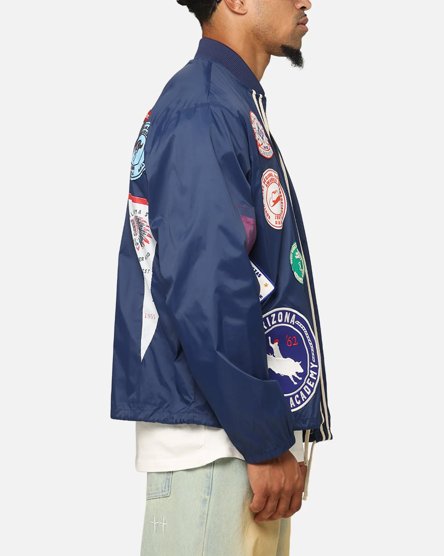 Champion 60's Souvenir Jacket Athetlic Navy Cream men
