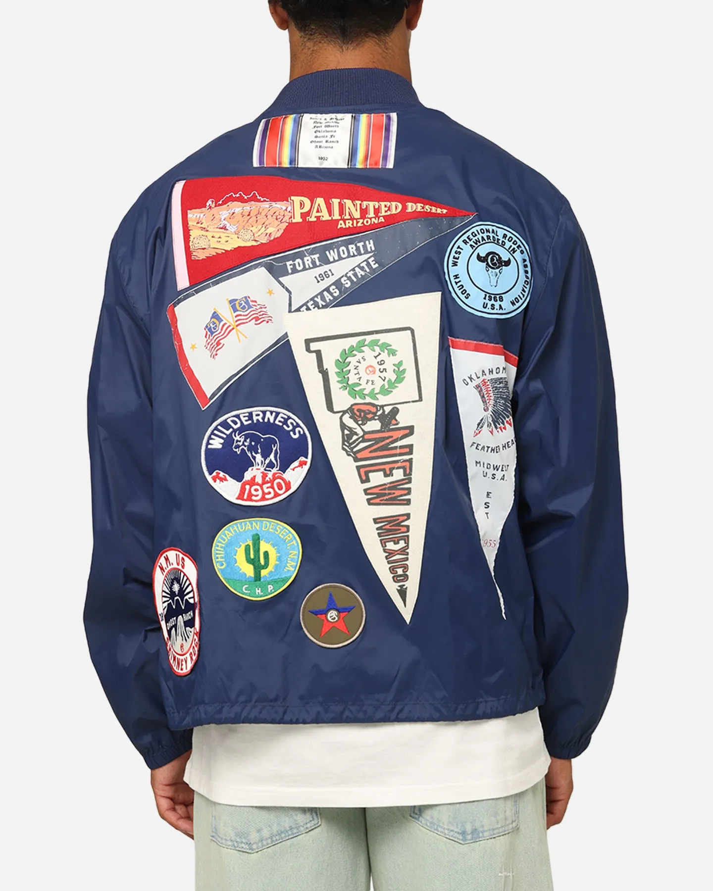 Champion 60's Souvenir Jacket Athetlic Navy Cream Infatuation