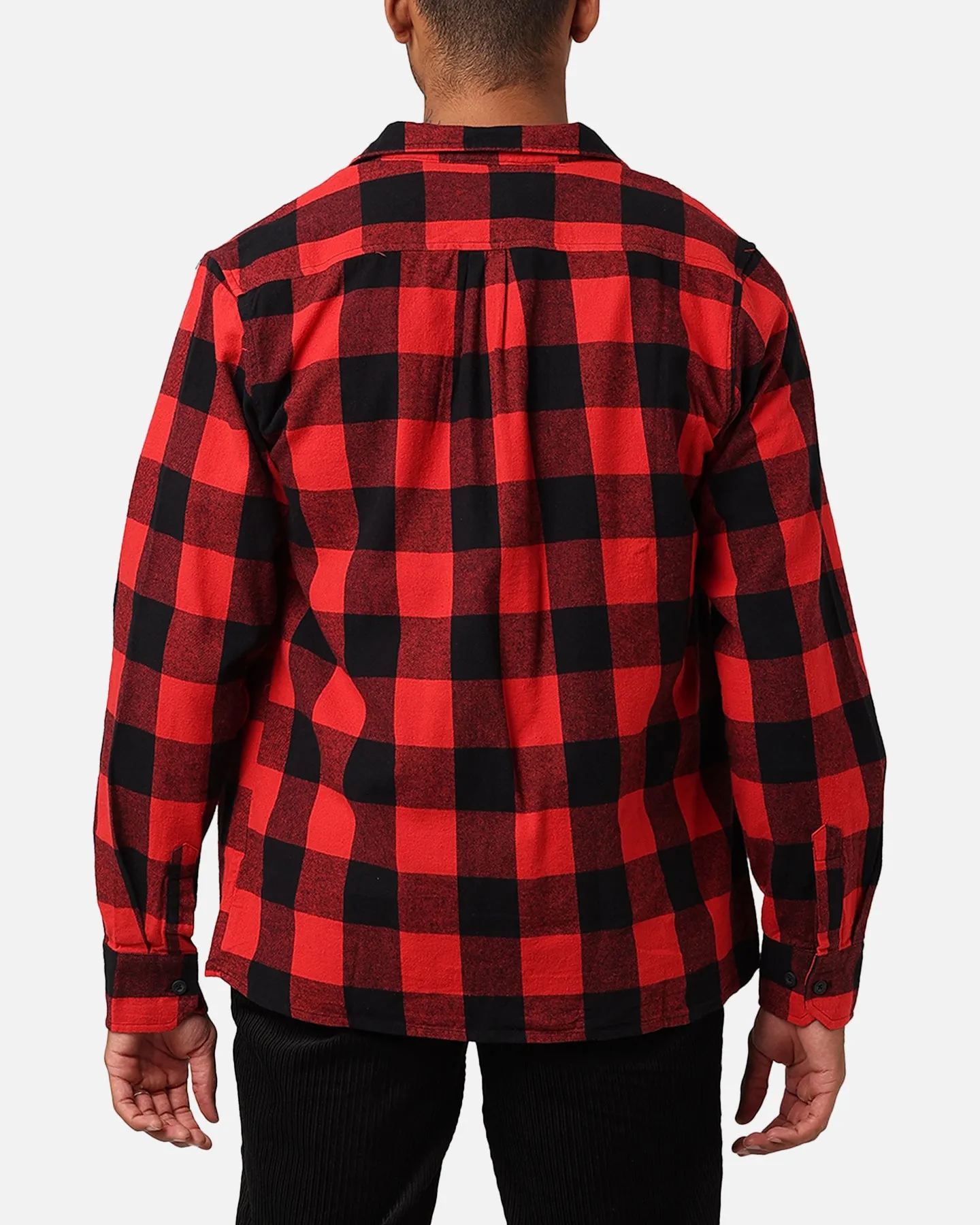 Dickies Sacramento Flannel Shirt Red Sustainable Wear Move Fast