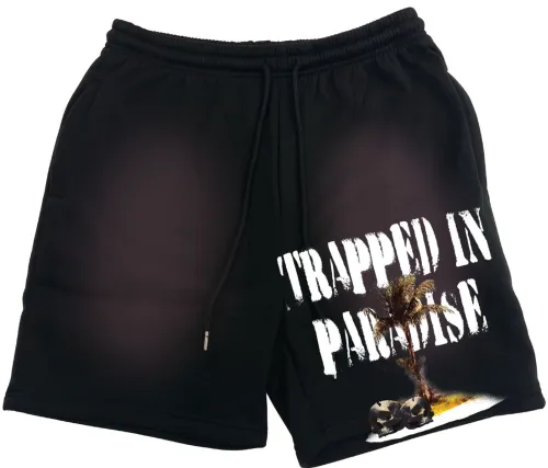 Icon Glow DRY ROT TRAPPED IN PARADISE TERRY SHORTS