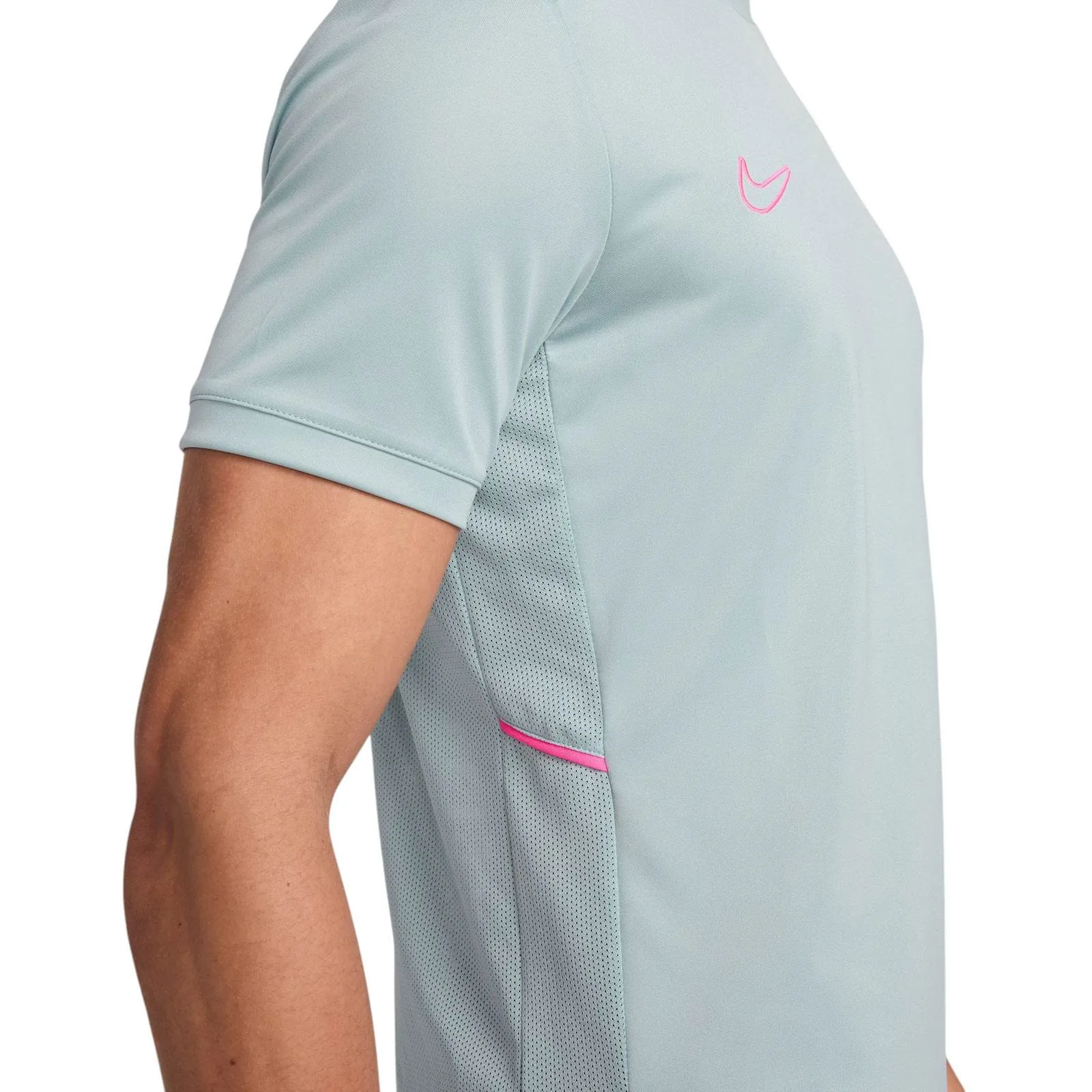 Nike Academy Mens Dri-Fit Short-Sleeve Soccer Top QuickRelease Closures