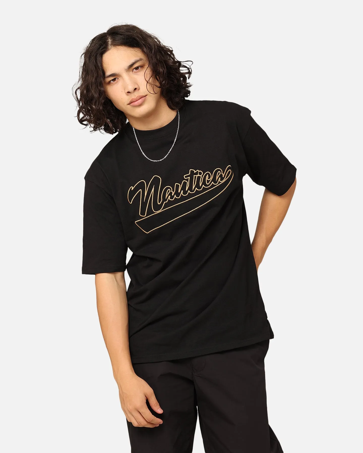 Versatile and Stylish Nautica Wicktor T-Shirt Anthracite