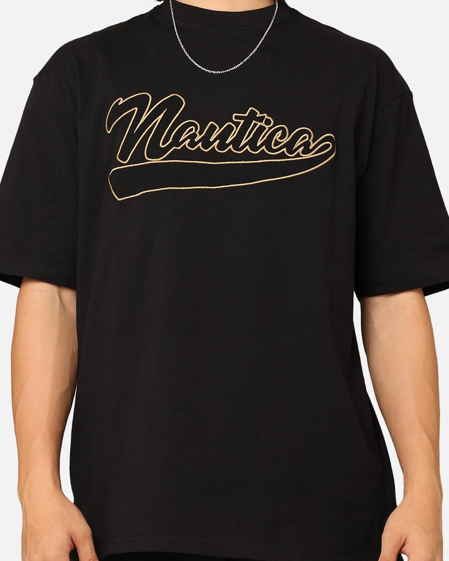 Nautica Wicktor T-Shirt Anthracite Day-to-Day Comfort