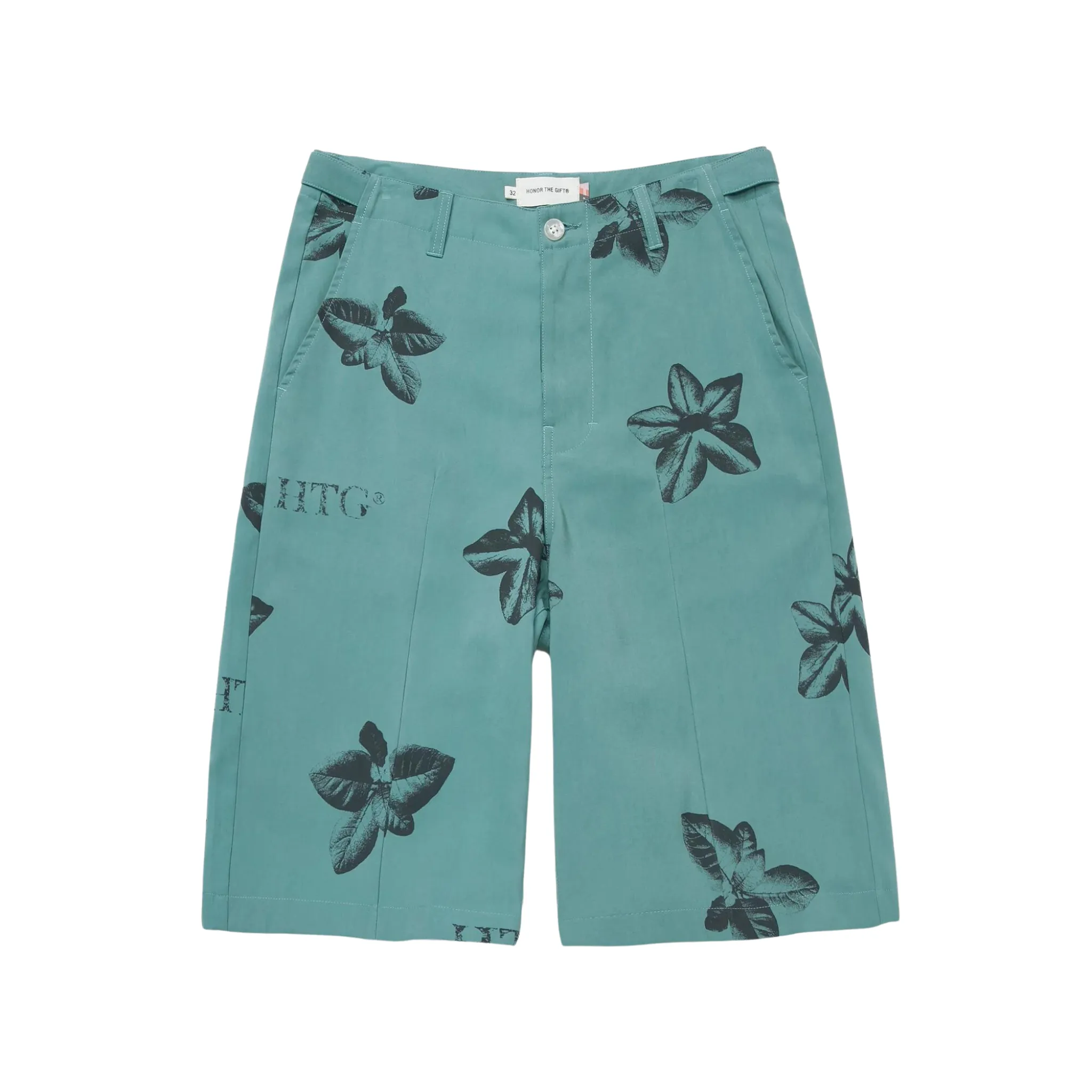 Honor The Gift Tobacco Short (Teal) Stylish Apparel