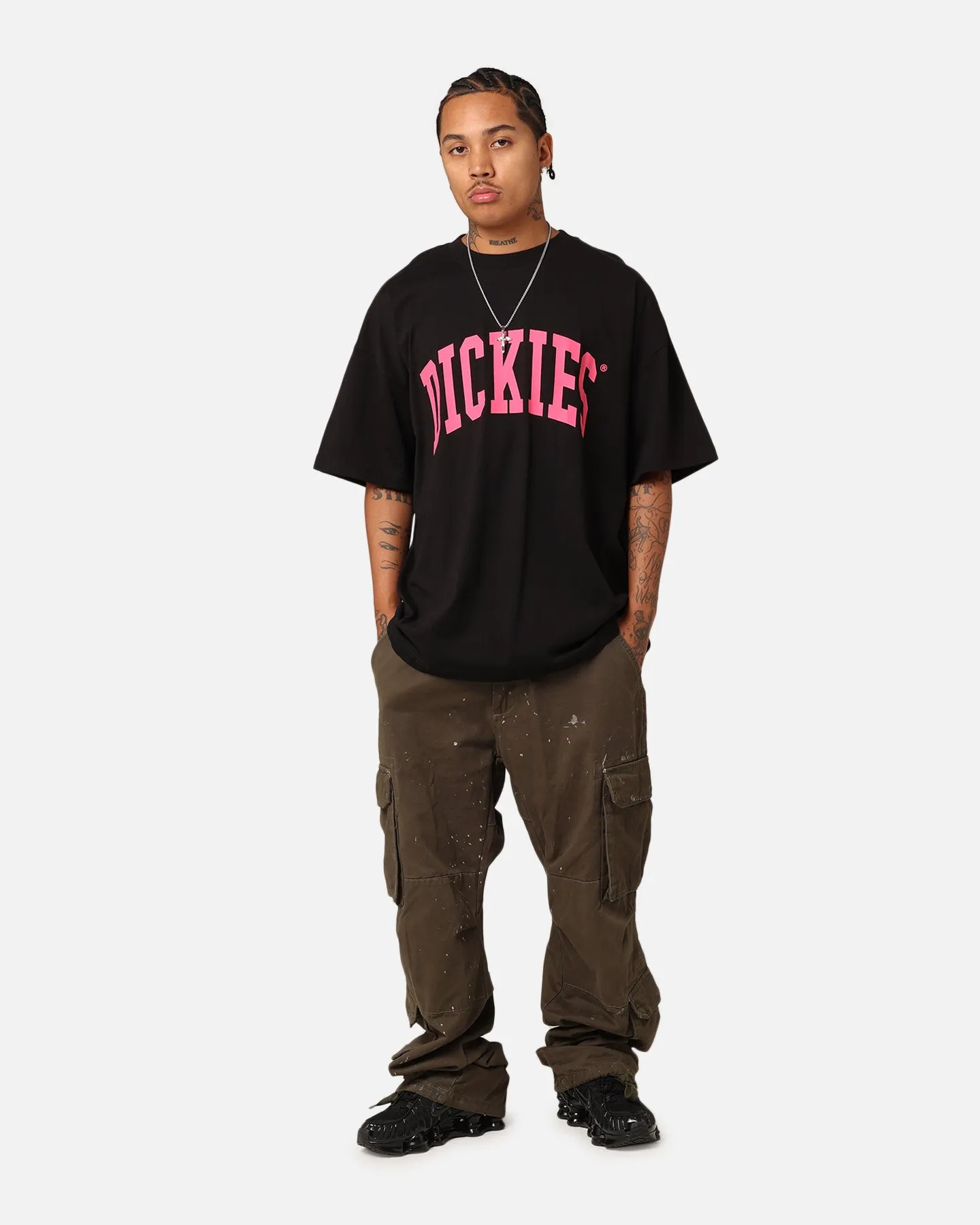 Essential Layer Dickies Arch 330 T-Shirt Black/Pink