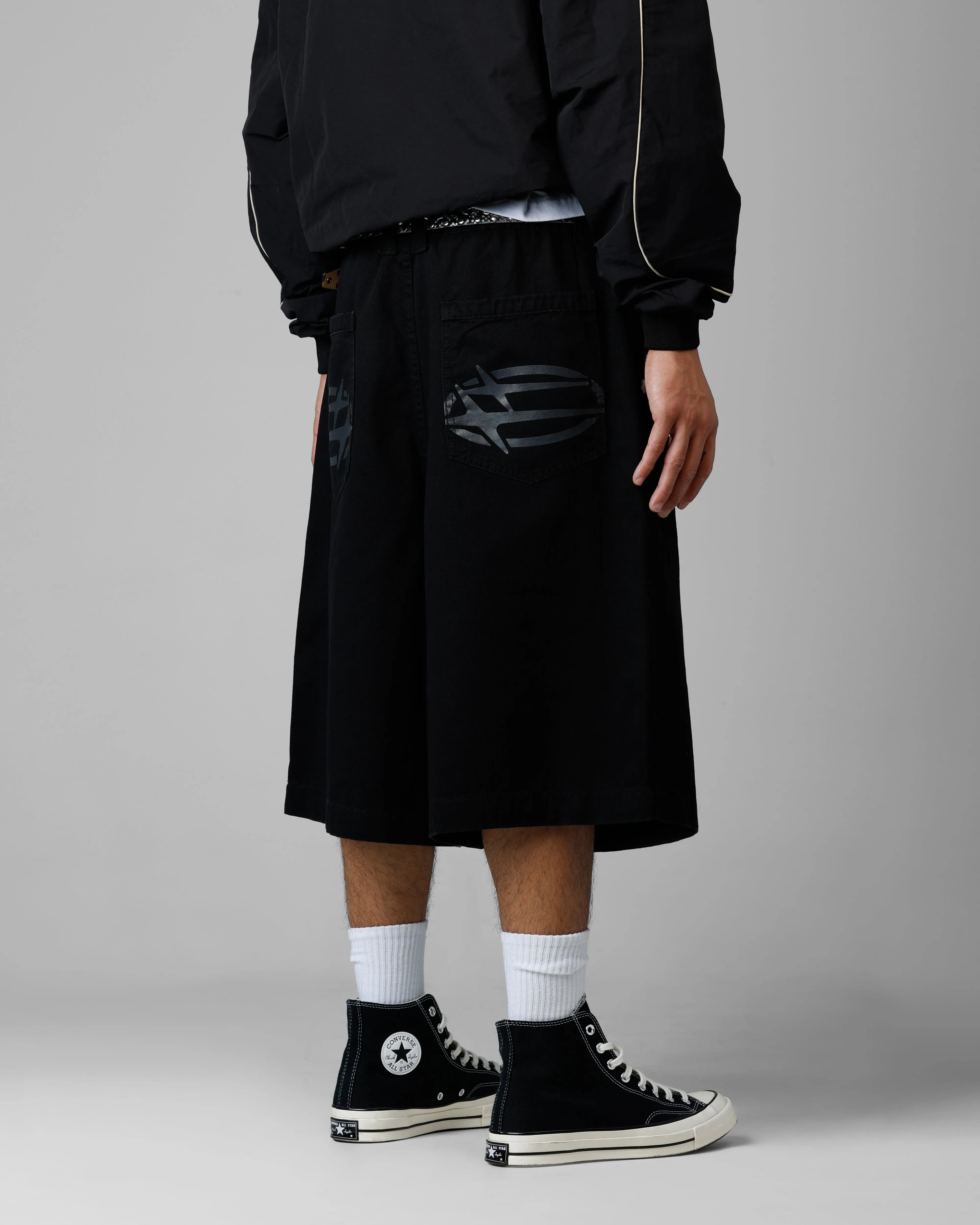 activewear option Loiter 3 Quarter Shorts Black