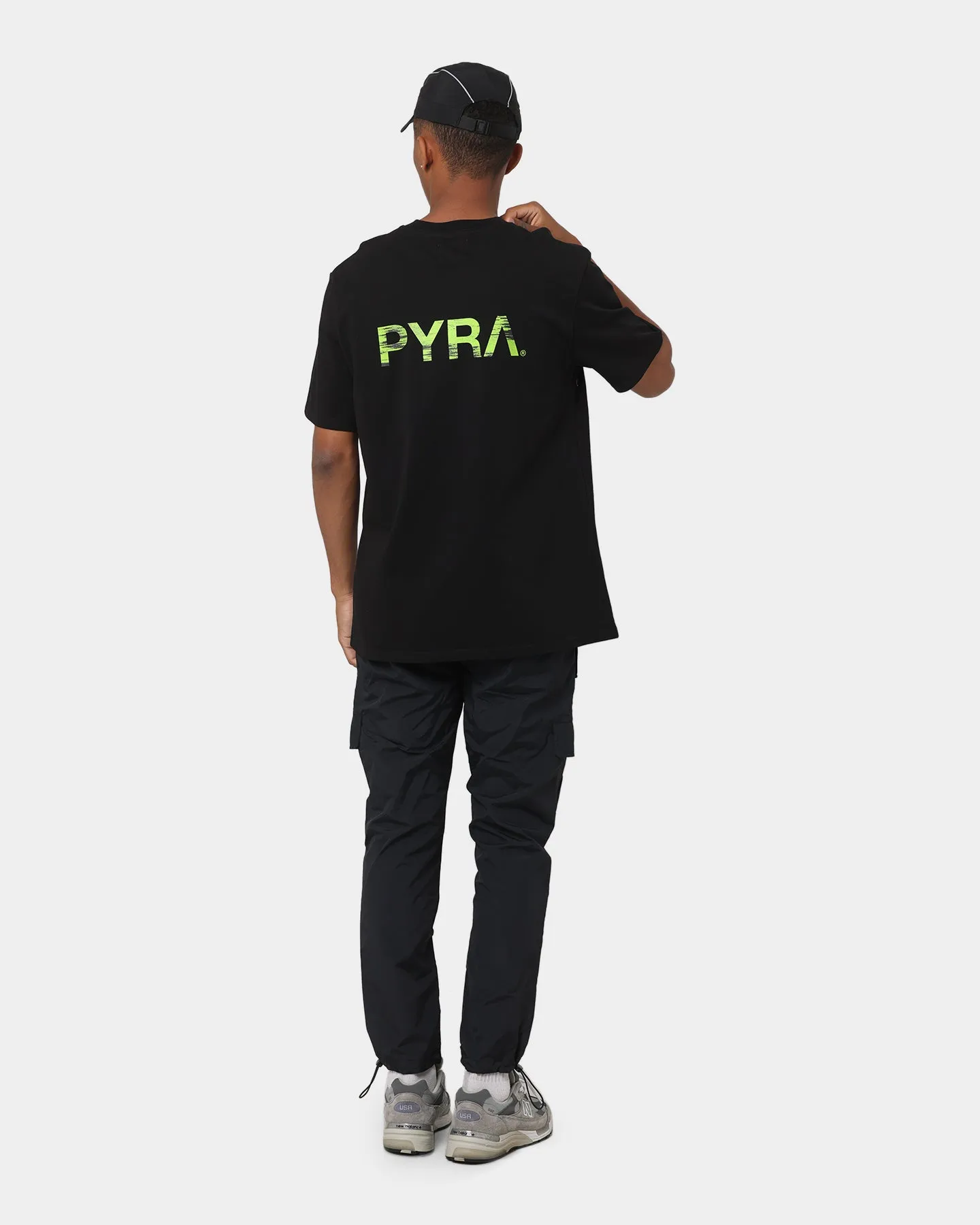 Casual Chic Look Tear Resistant PYRA Grind Elements T-Shirt Black