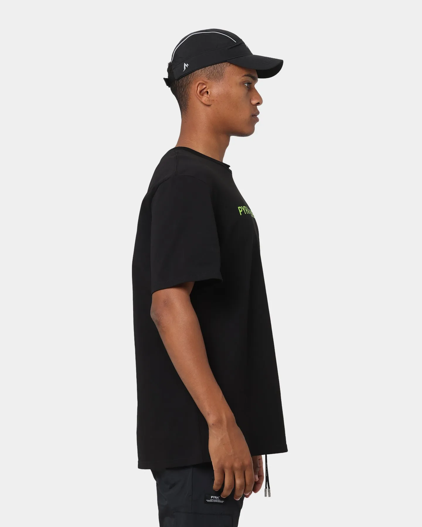 PYRA Grind Elements T-Shirt Black AntiPilling Chilly Weather Style