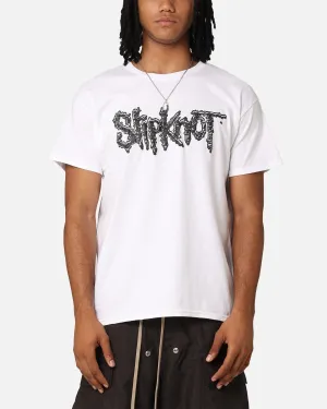 Fashion-Ready Slipknot Ink Repeats T-Shirt White