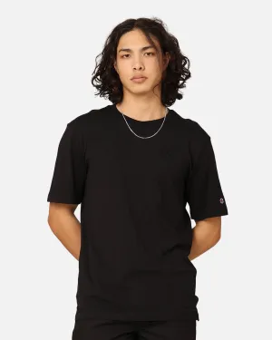 Champion Rochester Tech T-Shirt Black Unique Design Sporty Chic