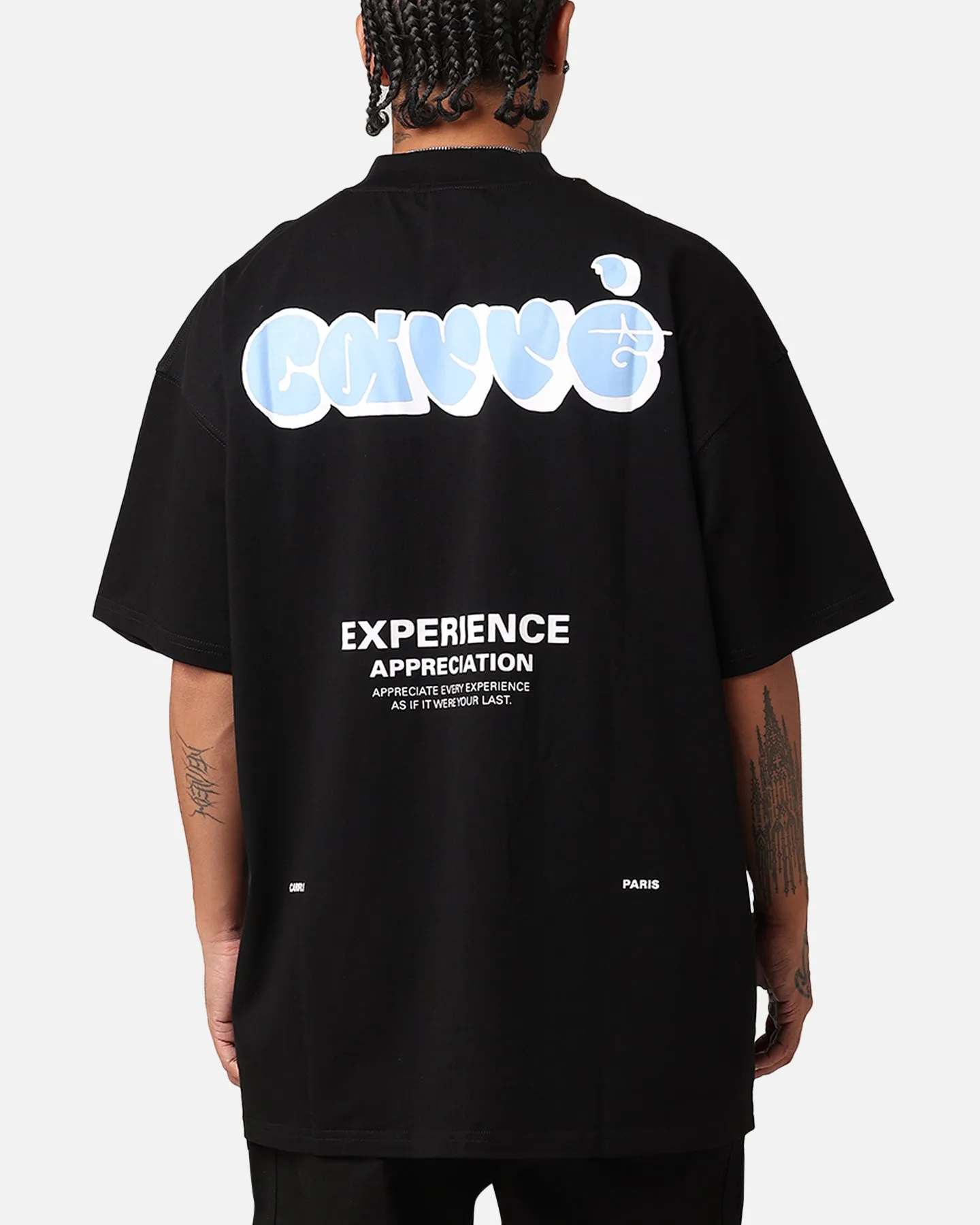 Relaxing Fit Carre Experience Oversized T-Shirt Black