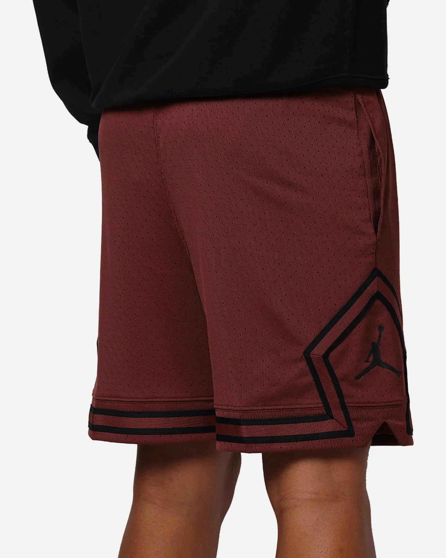 Stain Repellent Treatment Jordan Dri-FIT Sport Diamond Shorts Brown/Black