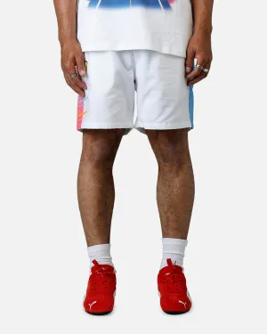 Sleek Cut Luxury Brand Puma x Scuderia Ferrari Miami Limited Edition T7 Shorts White