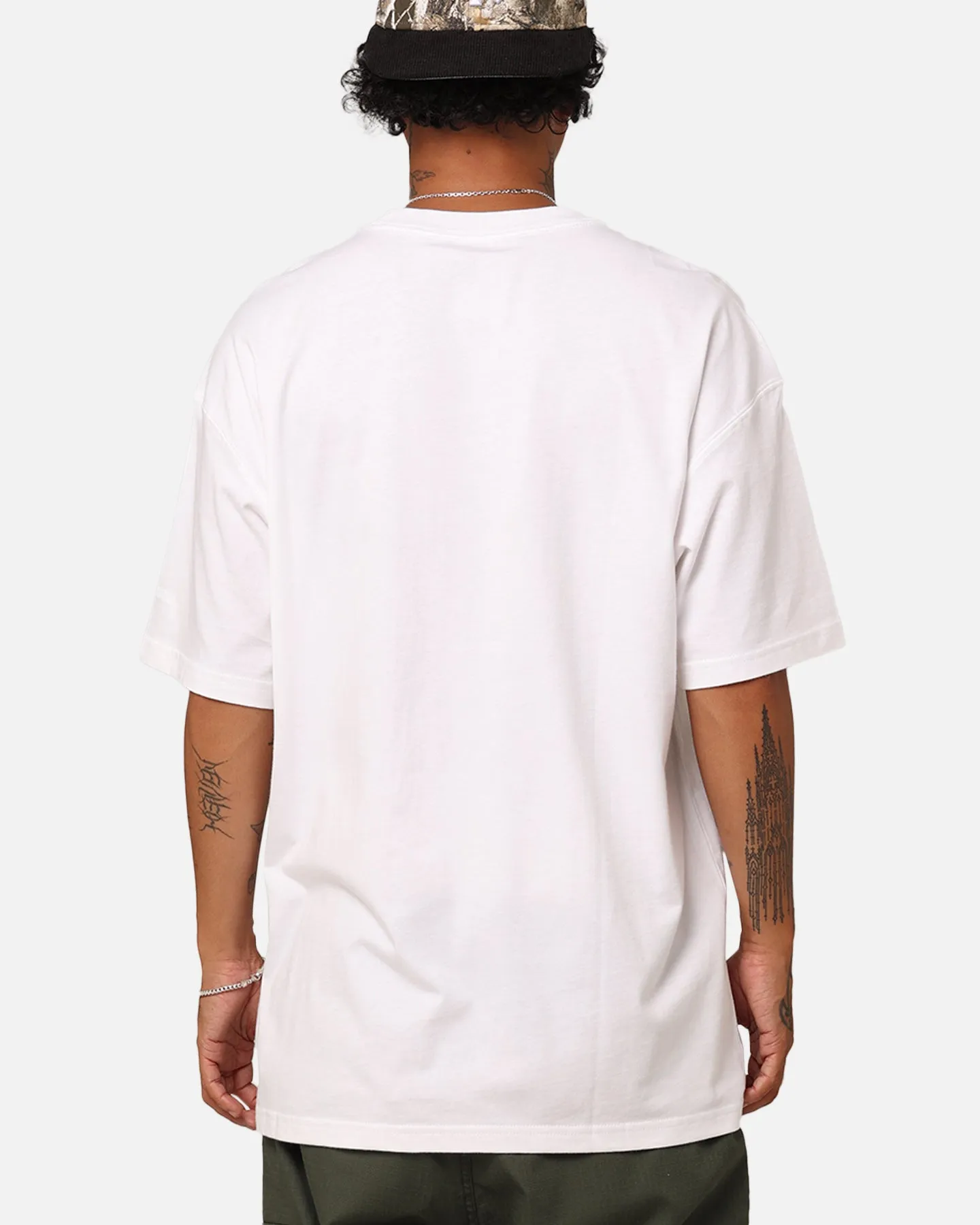 Sporty essentials Sublimation Resistant Fabric Nike Sportswear Max 90 Sneaker Patch T-Shirt White