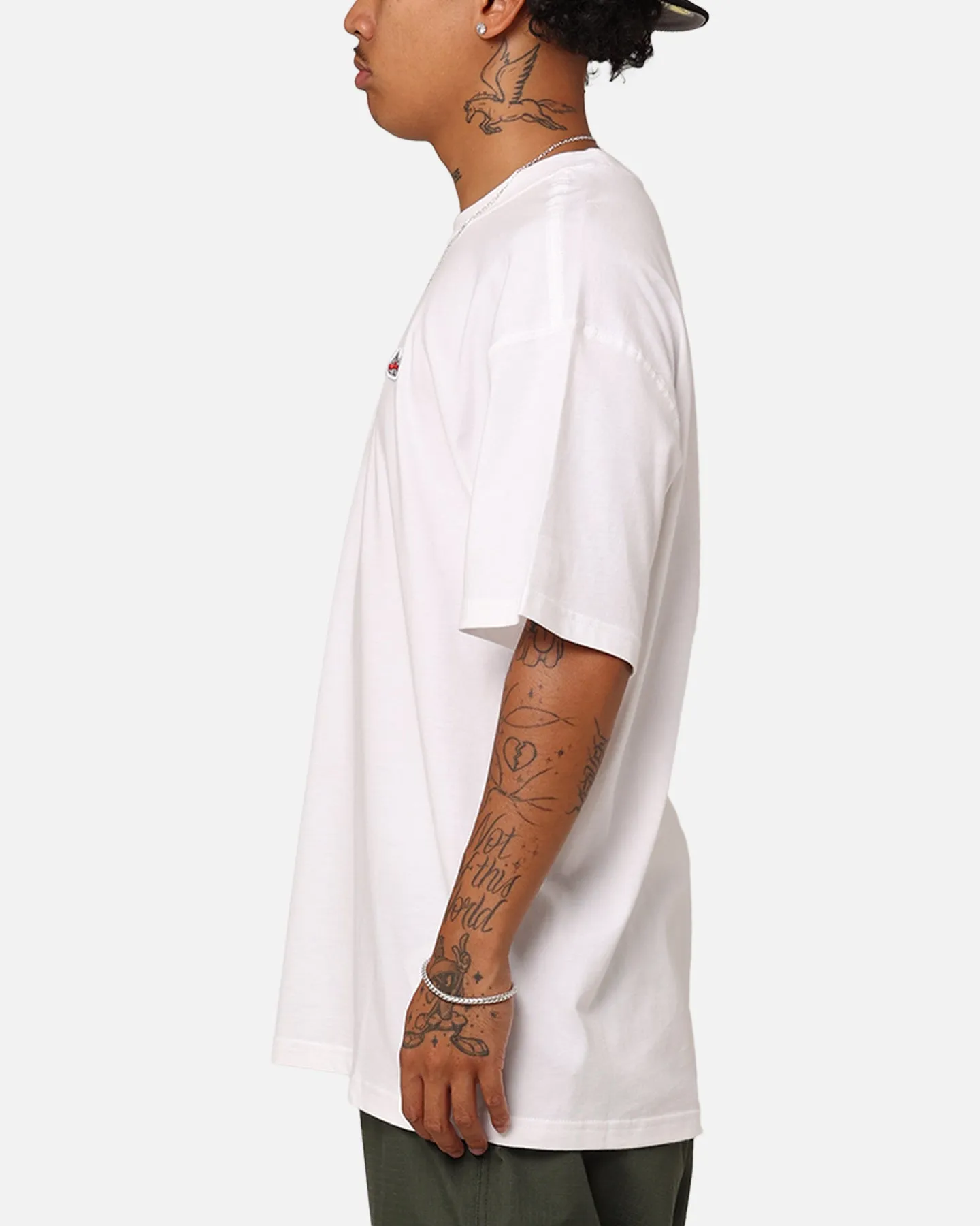 Comfort and Fit Chic and Soft Nike Sportswear Max 90 Sneaker Patch T-Shirt White