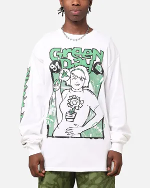 StretchableMaterial Green Day Kerplunk Long Sleeve T-Shirt White