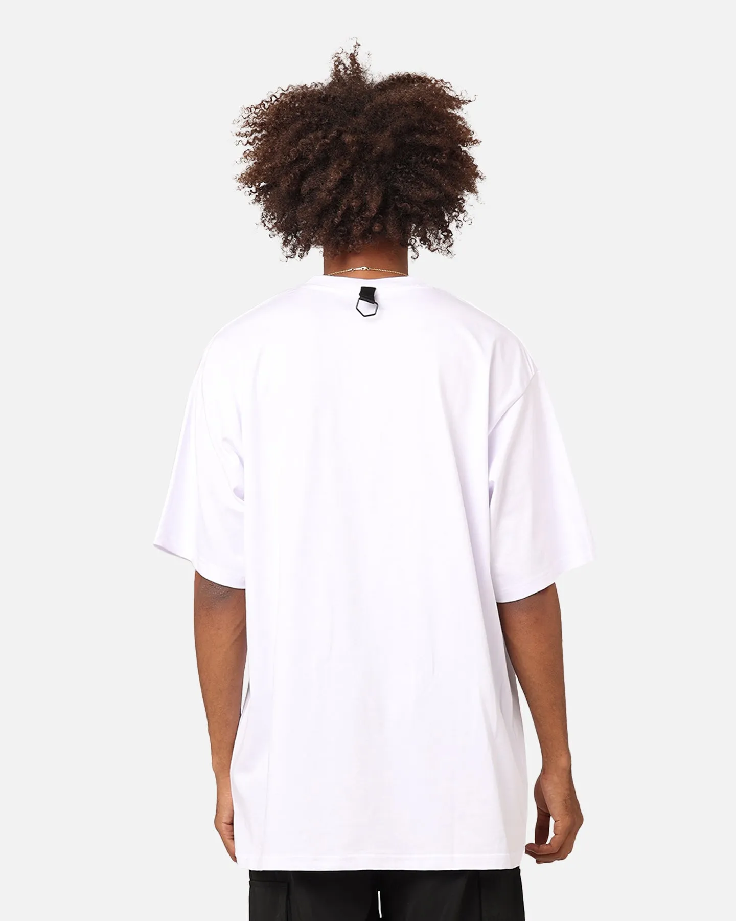 Quick Release Hem Dxxmlife L-0 A Baggy Blank T-Shirt White