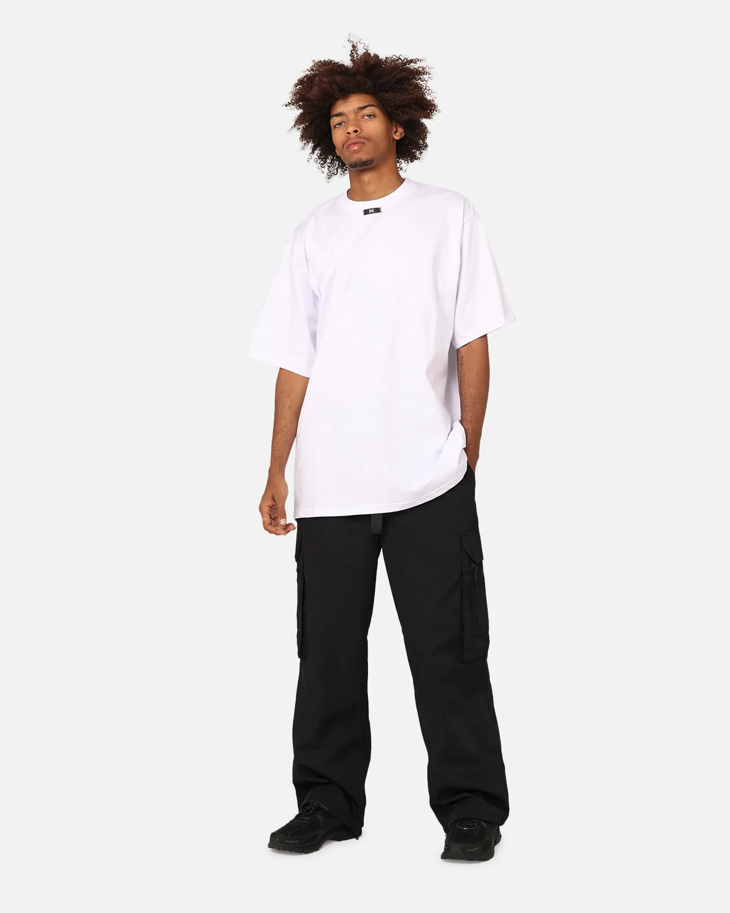 Cotton Blend Dxxmlife L-0 A Baggy Blank T-Shirt White