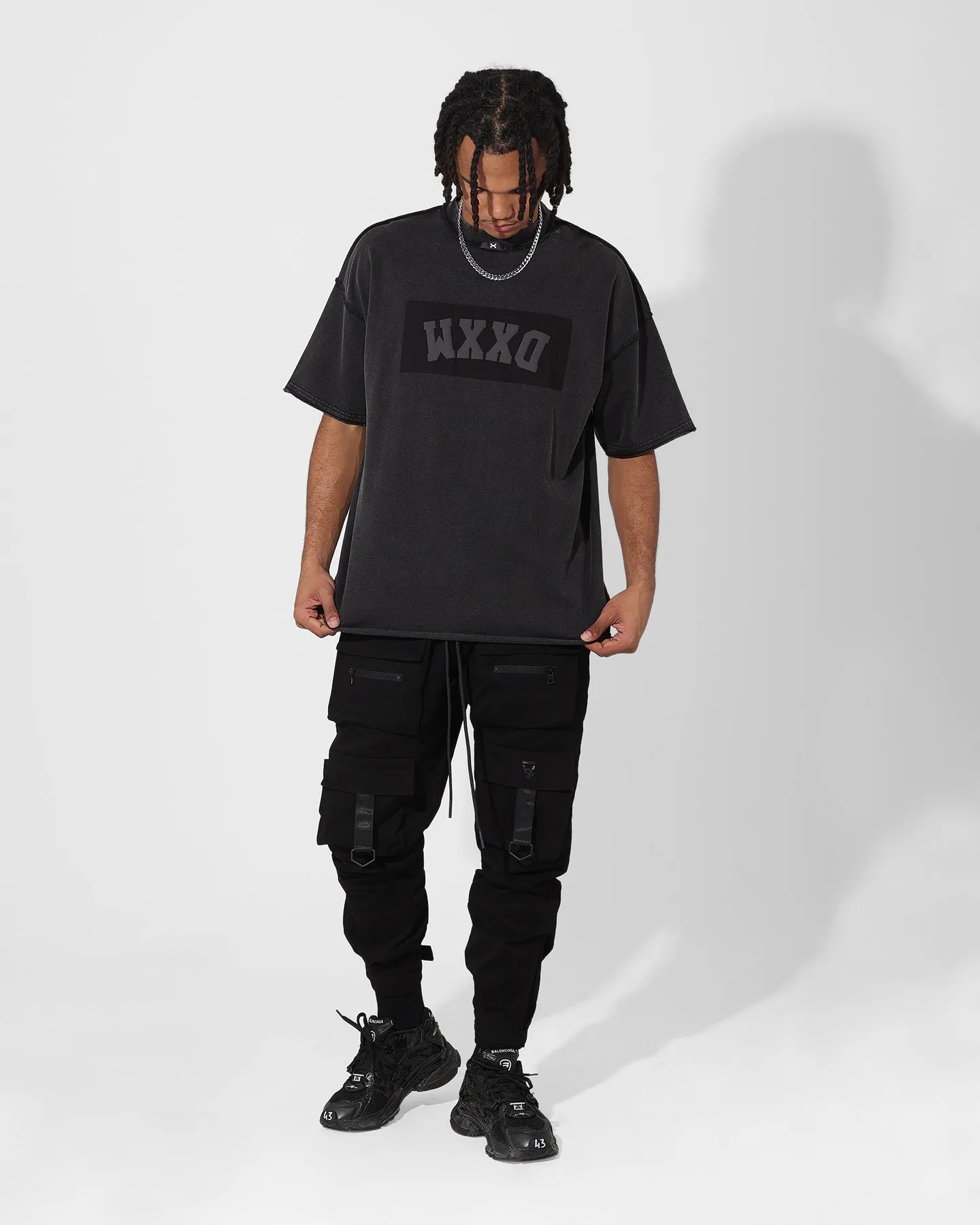 Stylish and Relaxed DXXMLIFE L-7 A V3L3DRXME T-Shirt Vintage Black