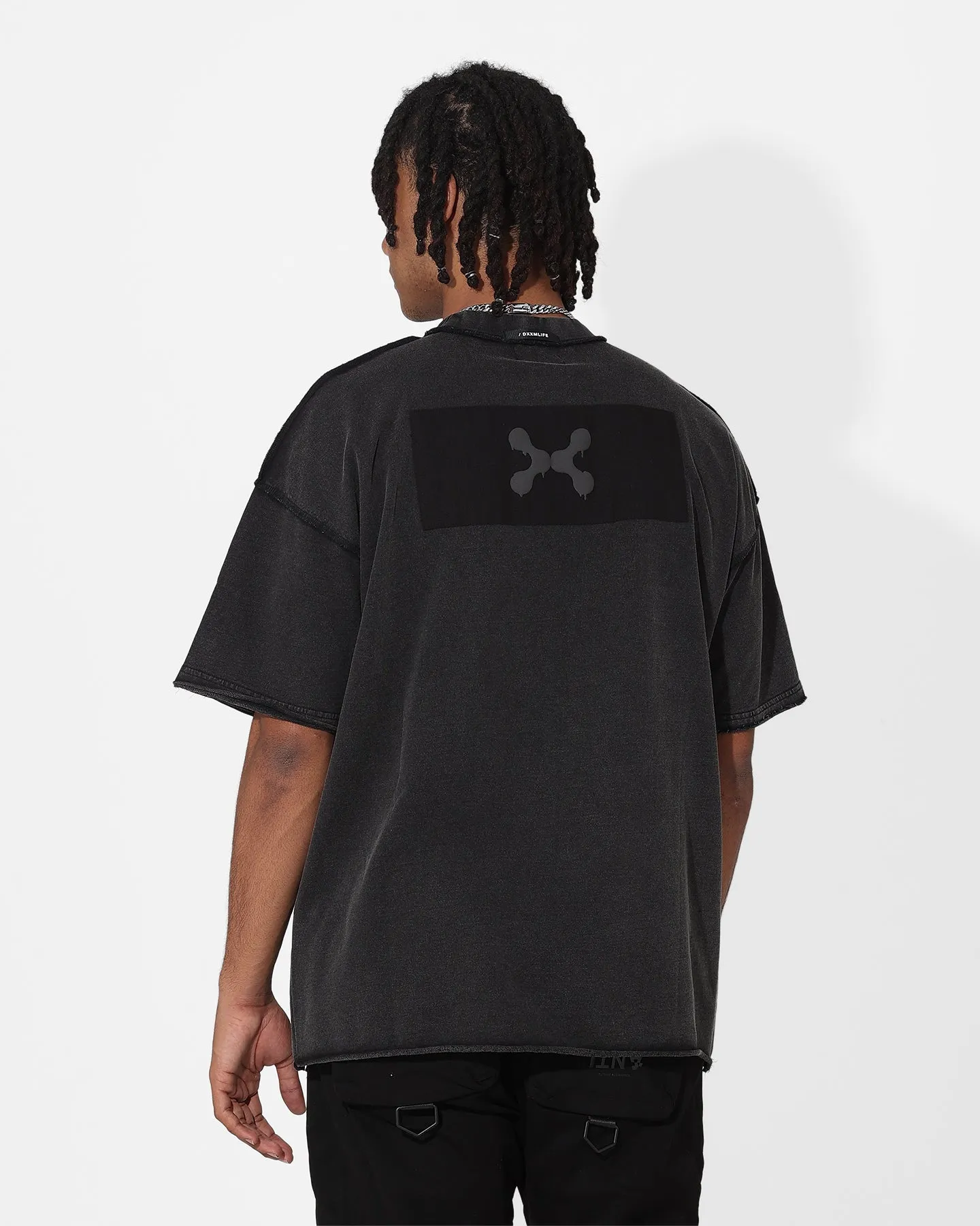 Relaxed Smart DXXMLIFE L-7 A V3L3DRXME T-Shirt Vintage Black