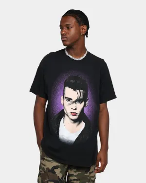 Moisture Control Fabric Chill Vibe Goat Crew Cry Baby Vintage T-Shirt Black Wash