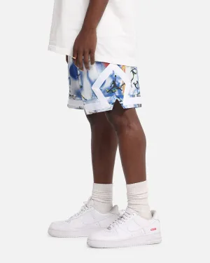 Jordan Jumpman Dri-FIT Sport Diamond Shorts White/Black Outdoor Days