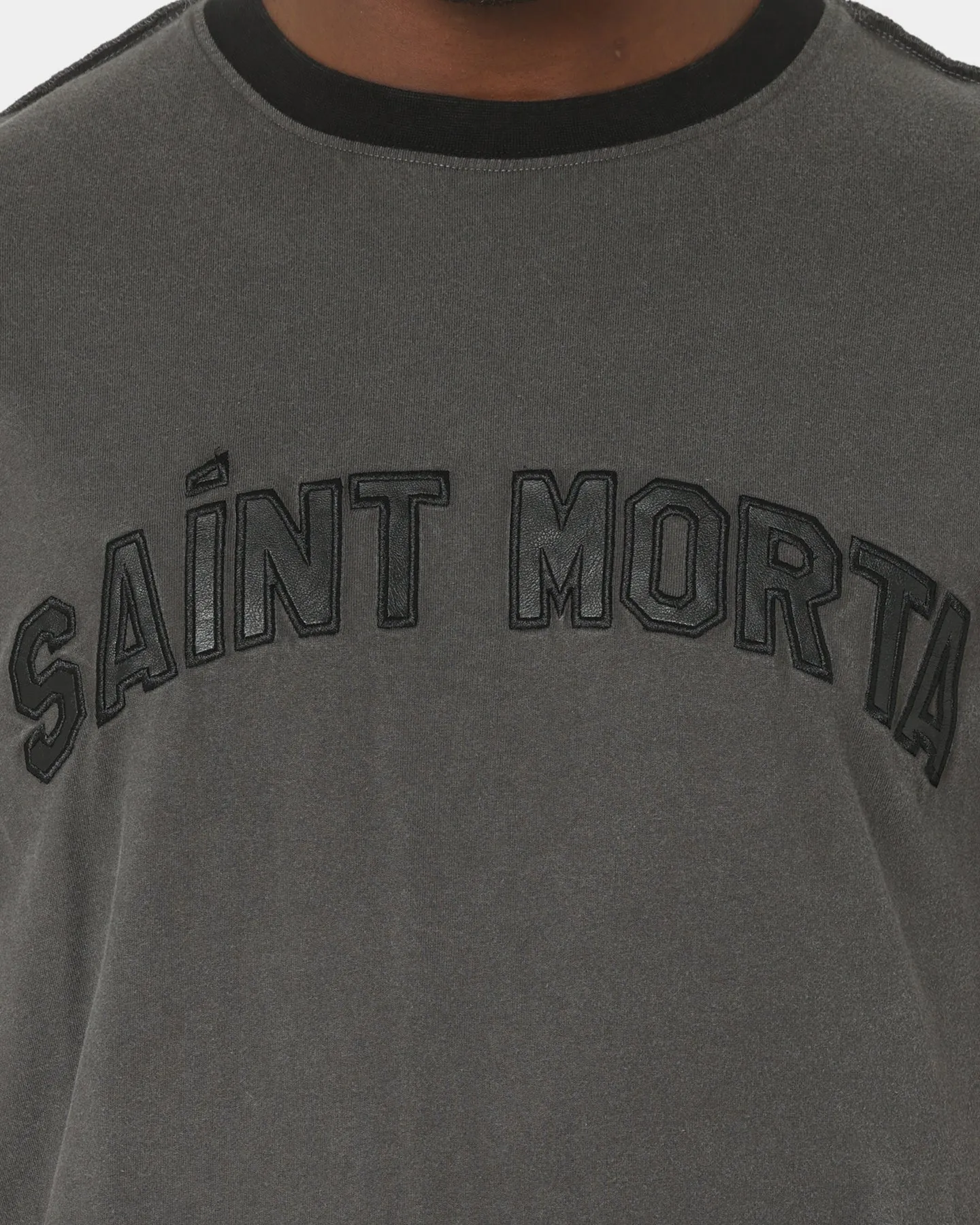 sporty wear Saint Morta Kingdom Lafayette T-Shirt Vintage Grey