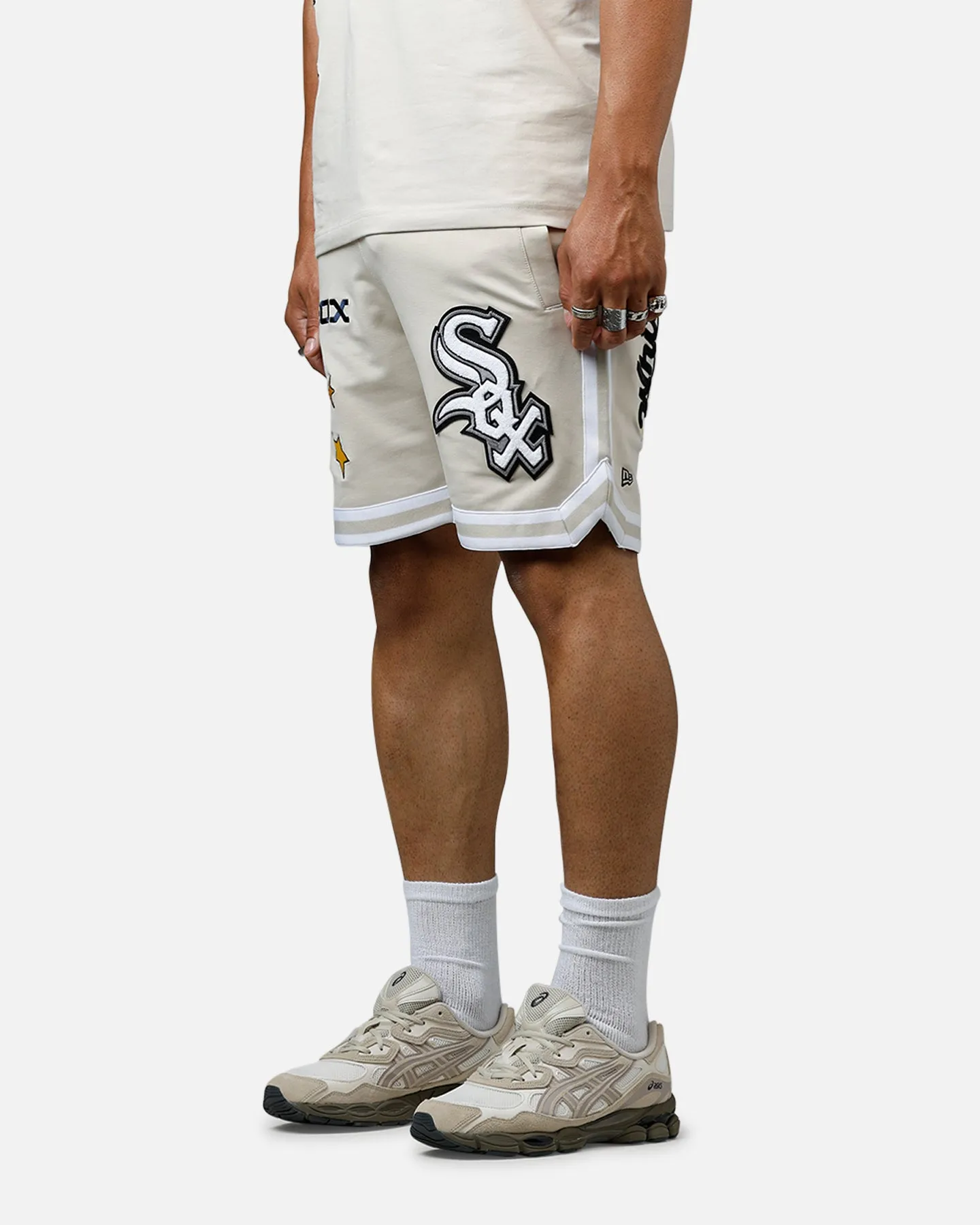New Era Chicago White Sox 'Logo Select' Summer Shorts Stone Movement Flex HighBackRise