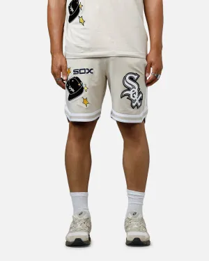 Breathable Layer New Era Chicago White Sox 'Logo Select' Summer Shorts Stone