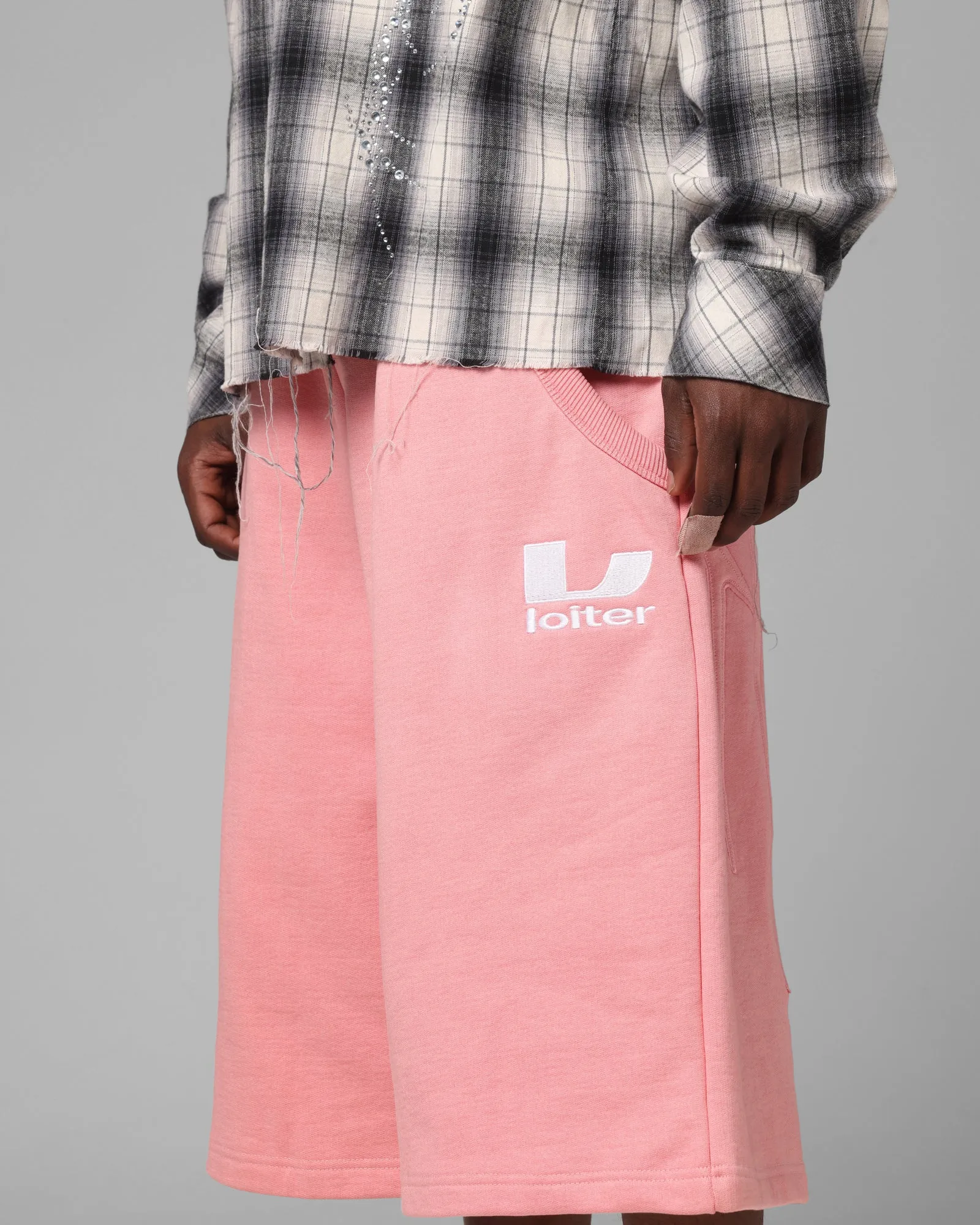 Snag Free Fabric Loiter World Cup Shorts Pink