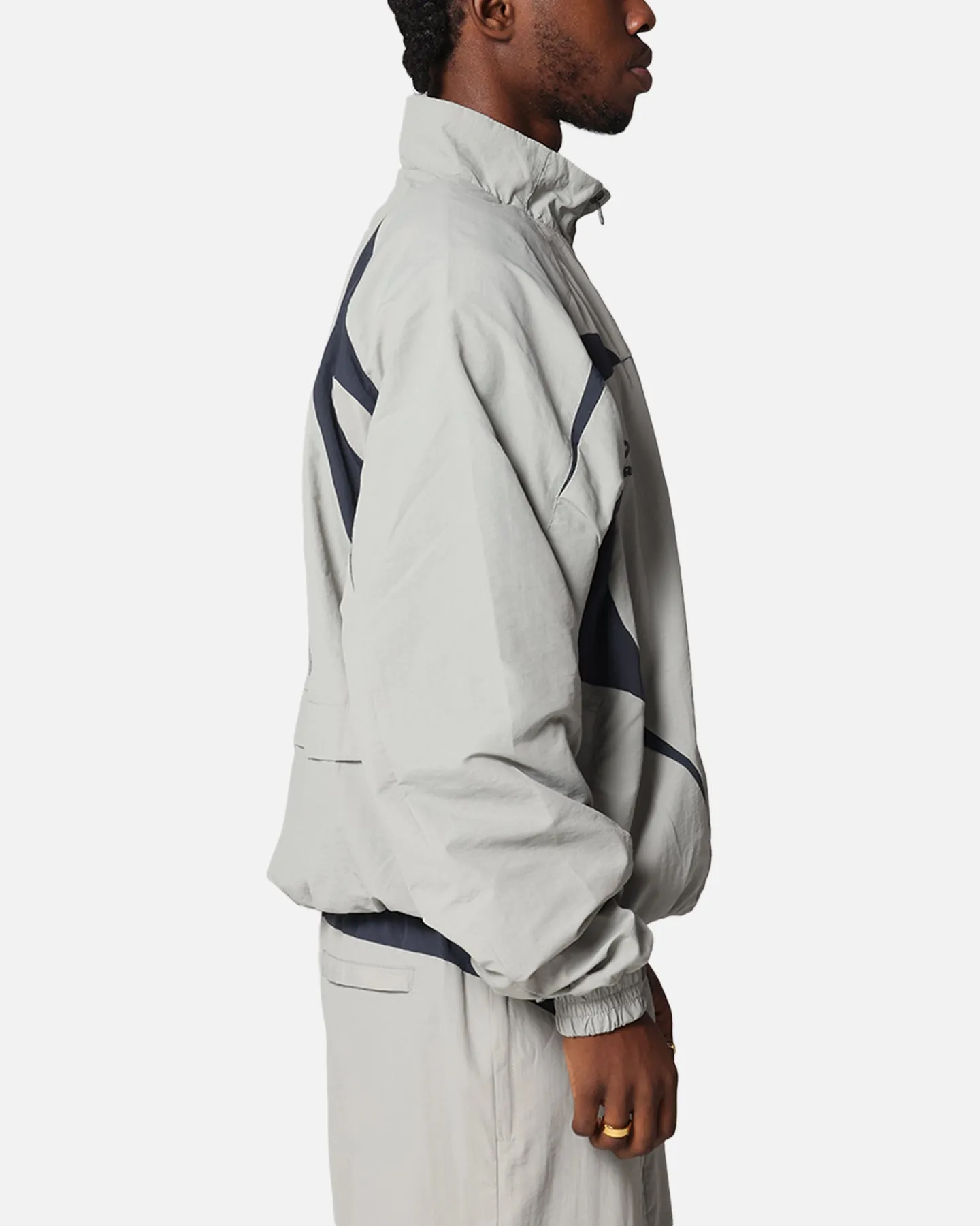 Unique Light Comfort Boiler Room X Umbro Shell Track Jacket Grey