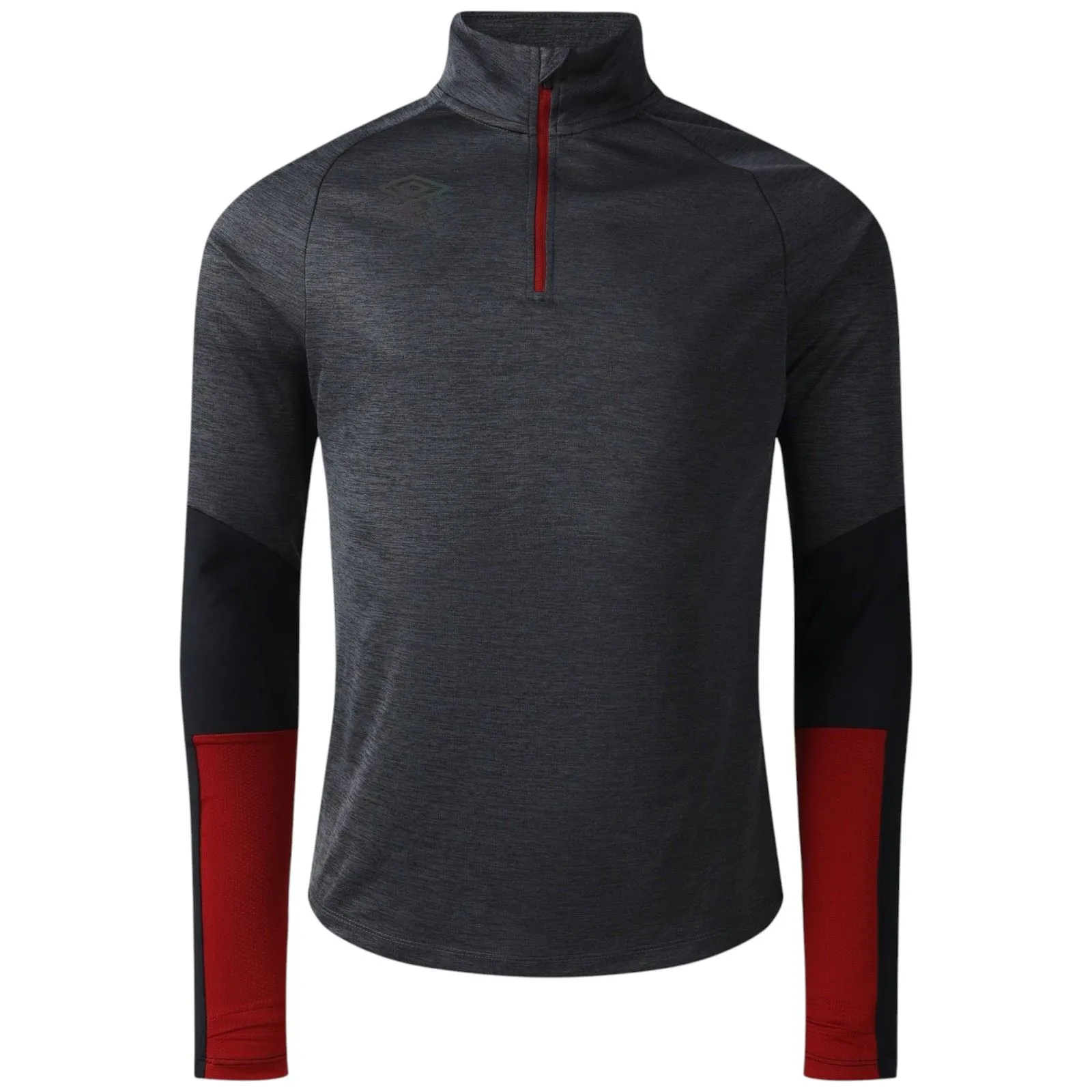 Umbro Pro Training Mens Half-Zip Long Sleeved Football Top Suburb Ease