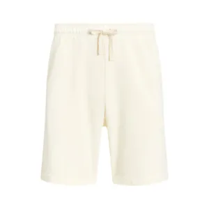 Polo Ralph Lauren 6.5 Inch Loopback Fleece Shorts (Clubhouse Cream) Everyday Look Timeless Fashion