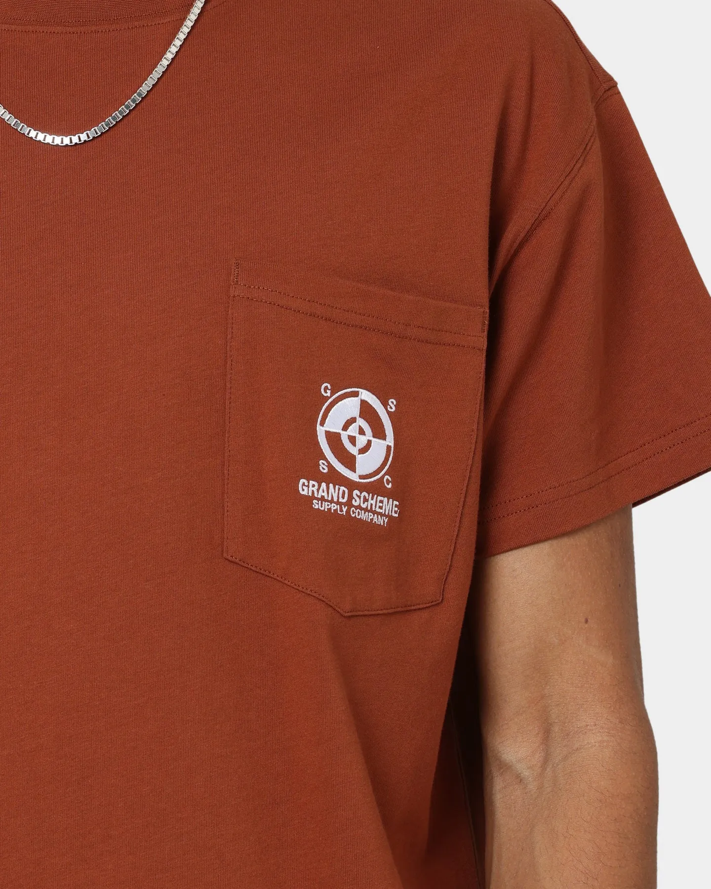 Indoor clothing Grand Scheme Pocket T-Shirt Brown