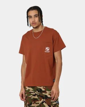 Perfect for Outdoors Grand Scheme Pocket T-Shirt Brown