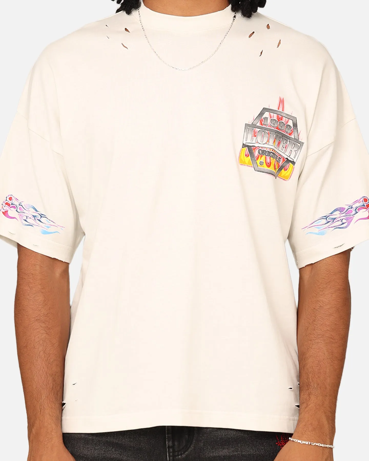 Weekend Outfit Loiter Motor Box T-Shirt Stone