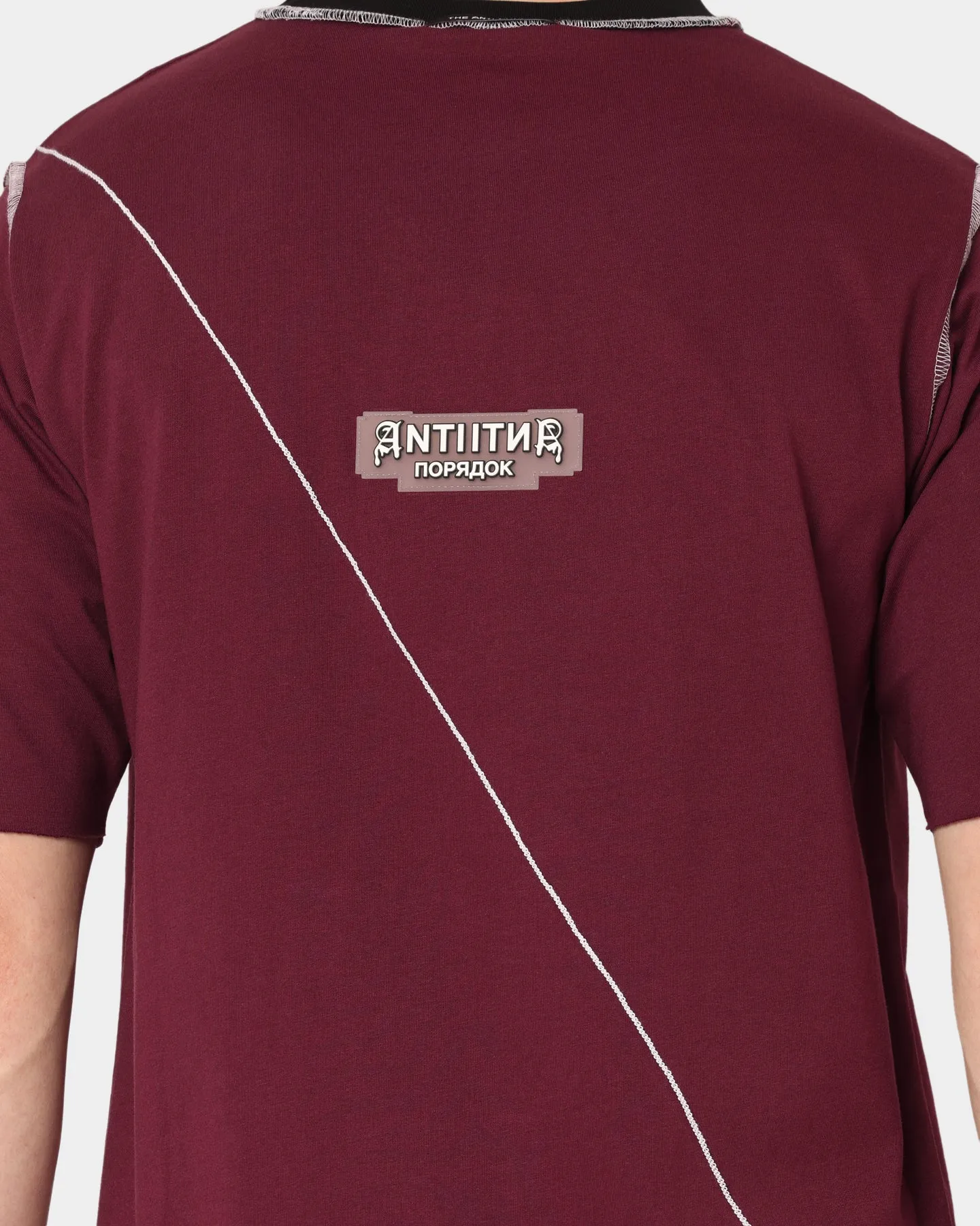Fit For Movement Regular fit normality The Anti Order Warsaw Ars T-Shirt Dark Burgundy