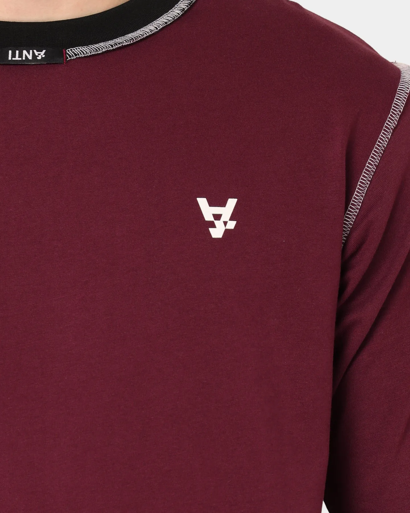 The Anti Order Warsaw Ars T-Shirt Dark Burgundy Cool and Comfortable