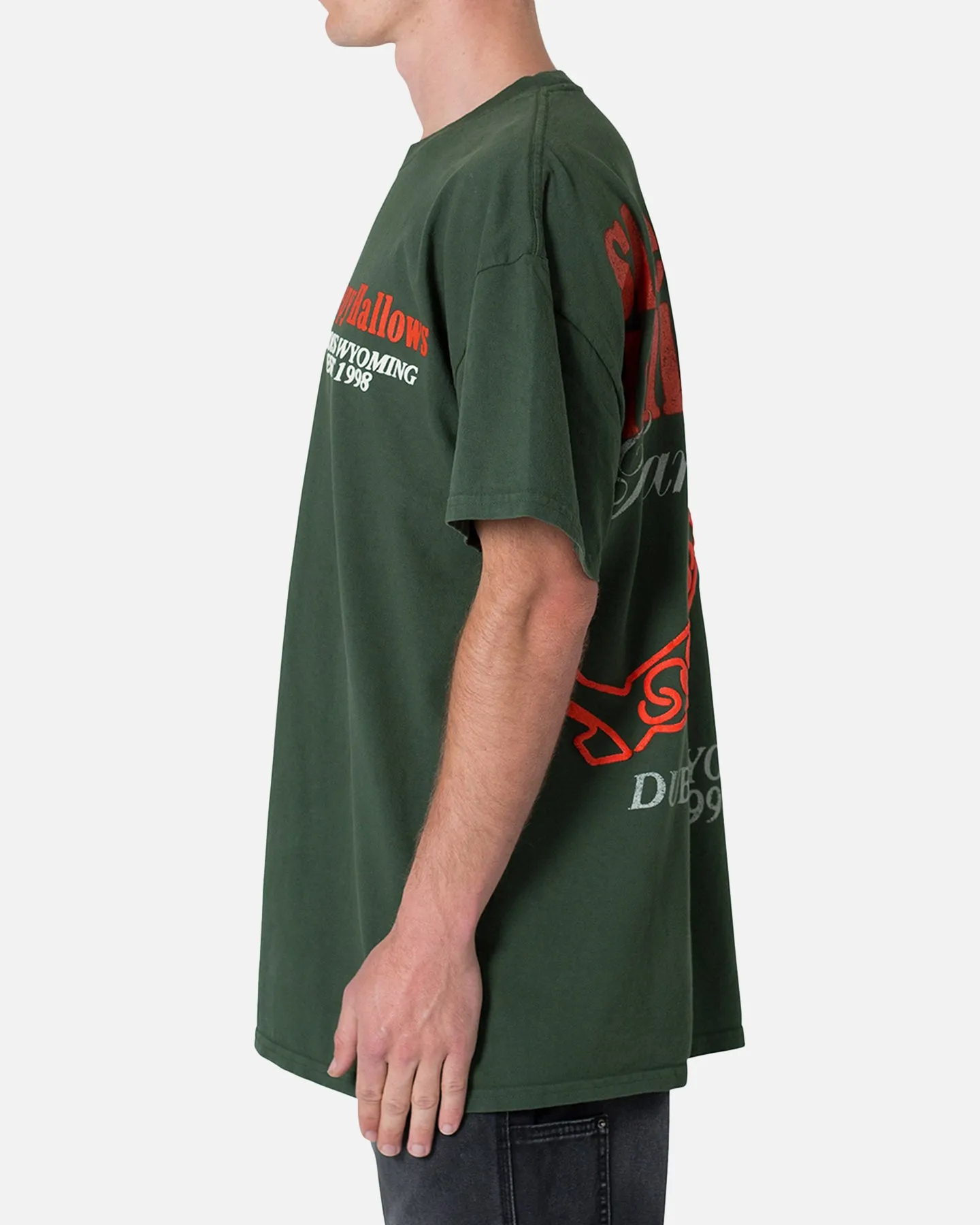 MNML Neon Cowboy T-Shirt Green Leisure Wear