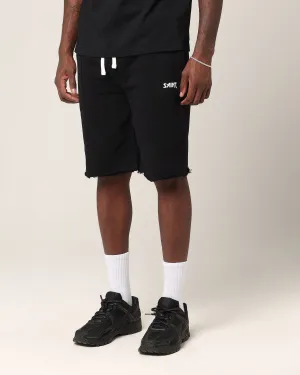 Temperature Regulating Blend Saint Morta Baggy 90's Sweat Shorts Black