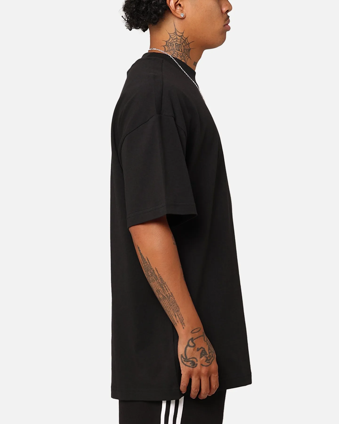 Adidas Basketball Select T-Shirt Black Fashionable Look Ultra Soft Blend