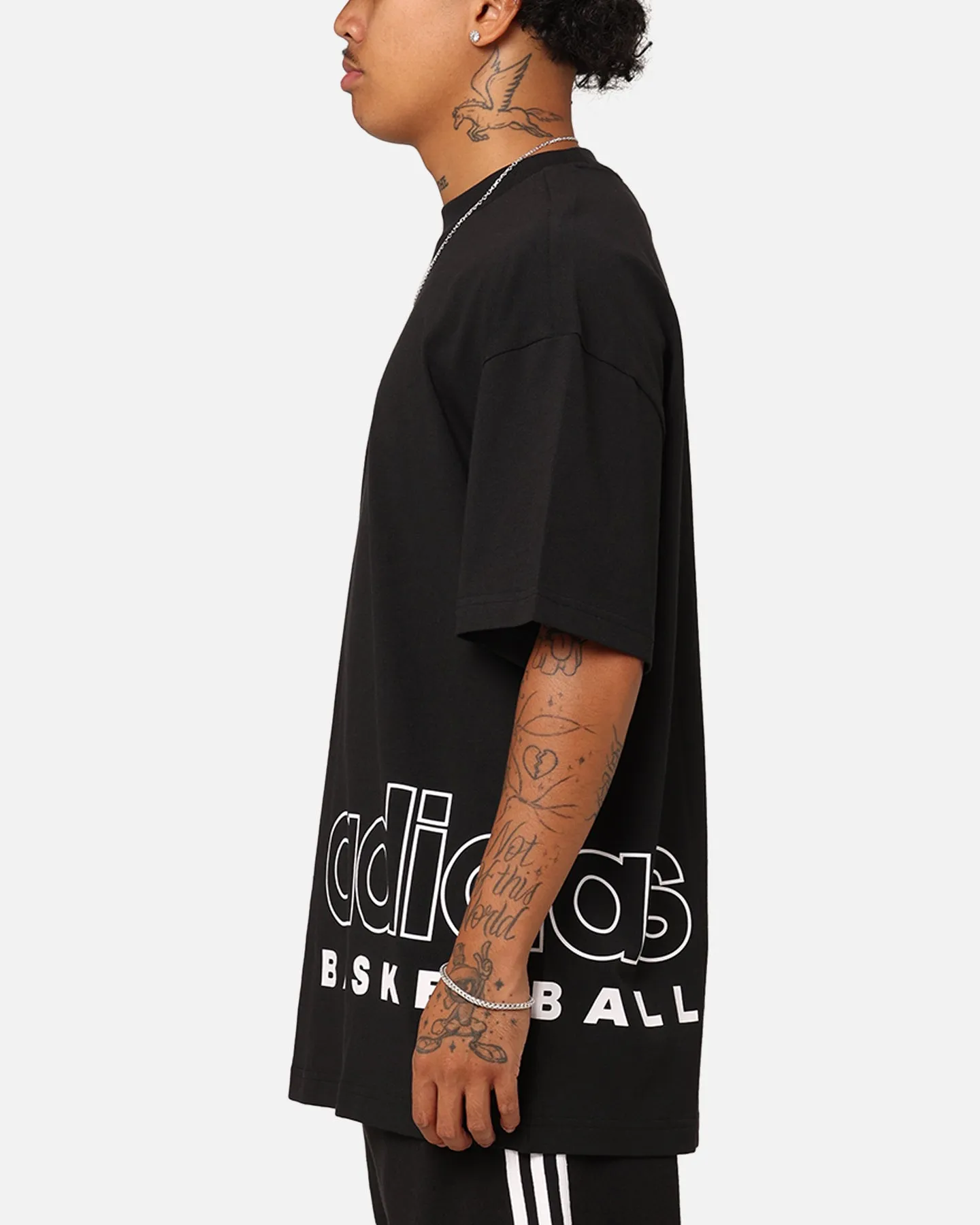 Seasonal Comfort Style Adidas Basketball Select T-Shirt Black