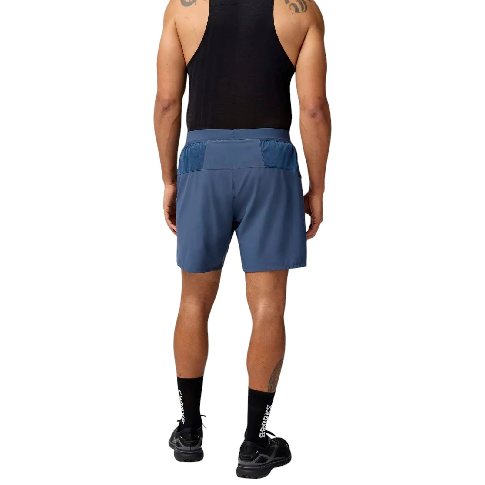 Brooks Journey 7" Mens 2in1 Shorts Luxury Feel high - rise