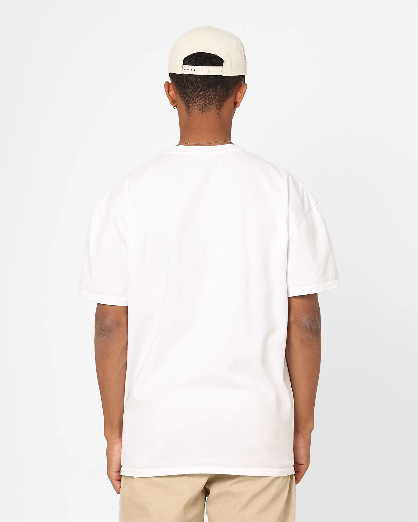 back to school Carre Shield T-Shirt White