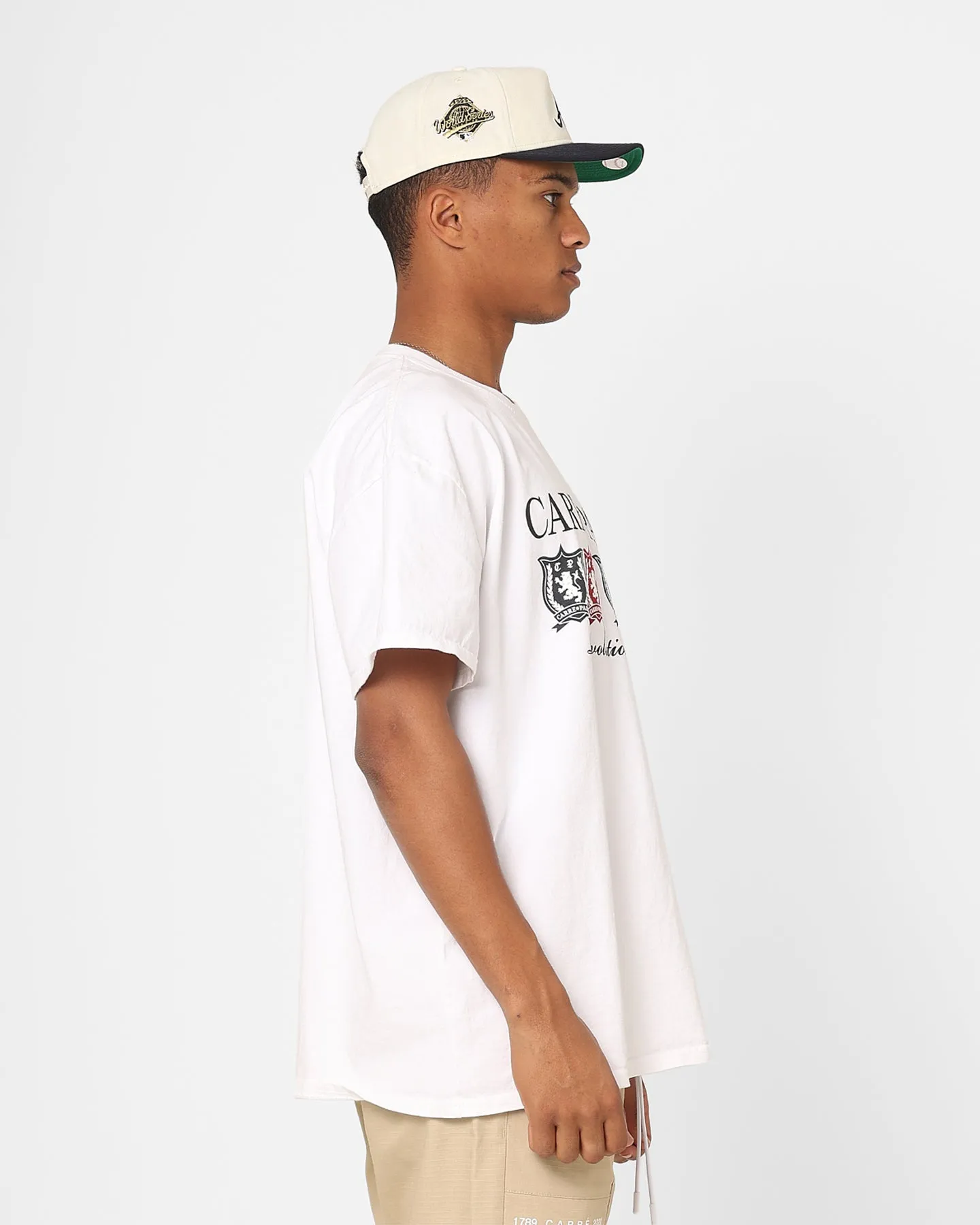 Carre Shield T-Shirt White layerable
