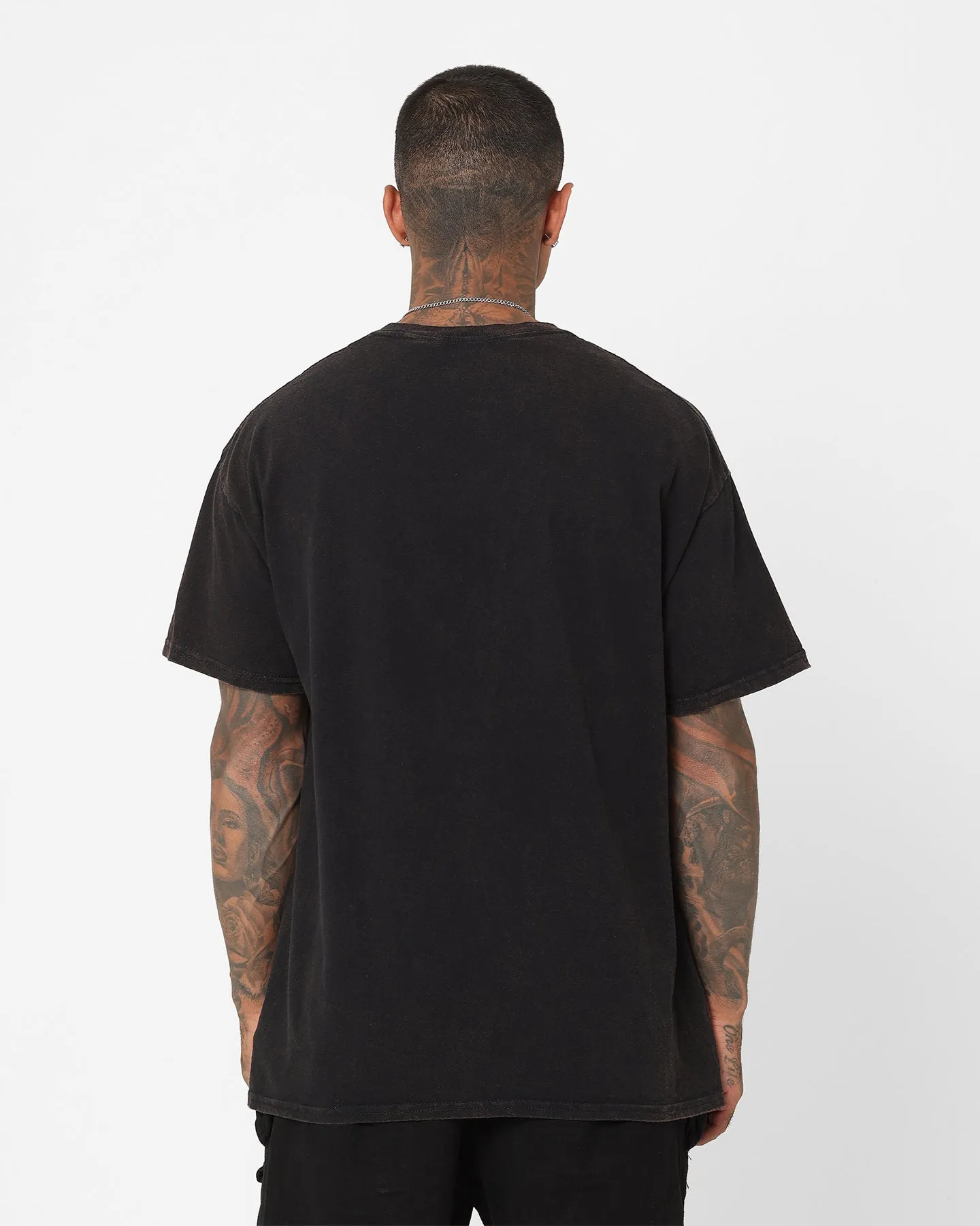 Goat Crew X Transformers Mirage Vintage T-Shirt Black Wash Layered Wear Soft and durable