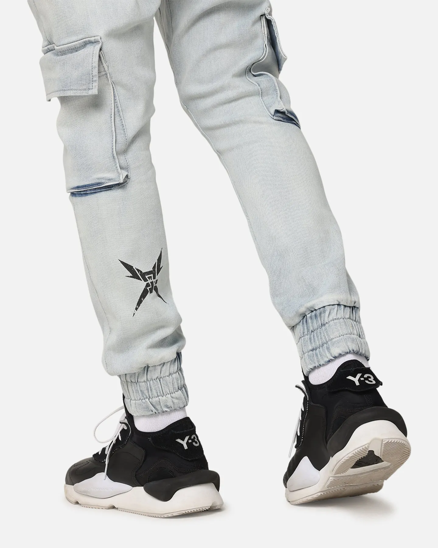 StaticDissipativeFabric Soft Finish The Anti Order Blueprint Denim Joggers Superwash Blue