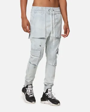 Timeless Style No Ride Up Design The Anti Order Blueprint Denim Joggers Superwash Blue