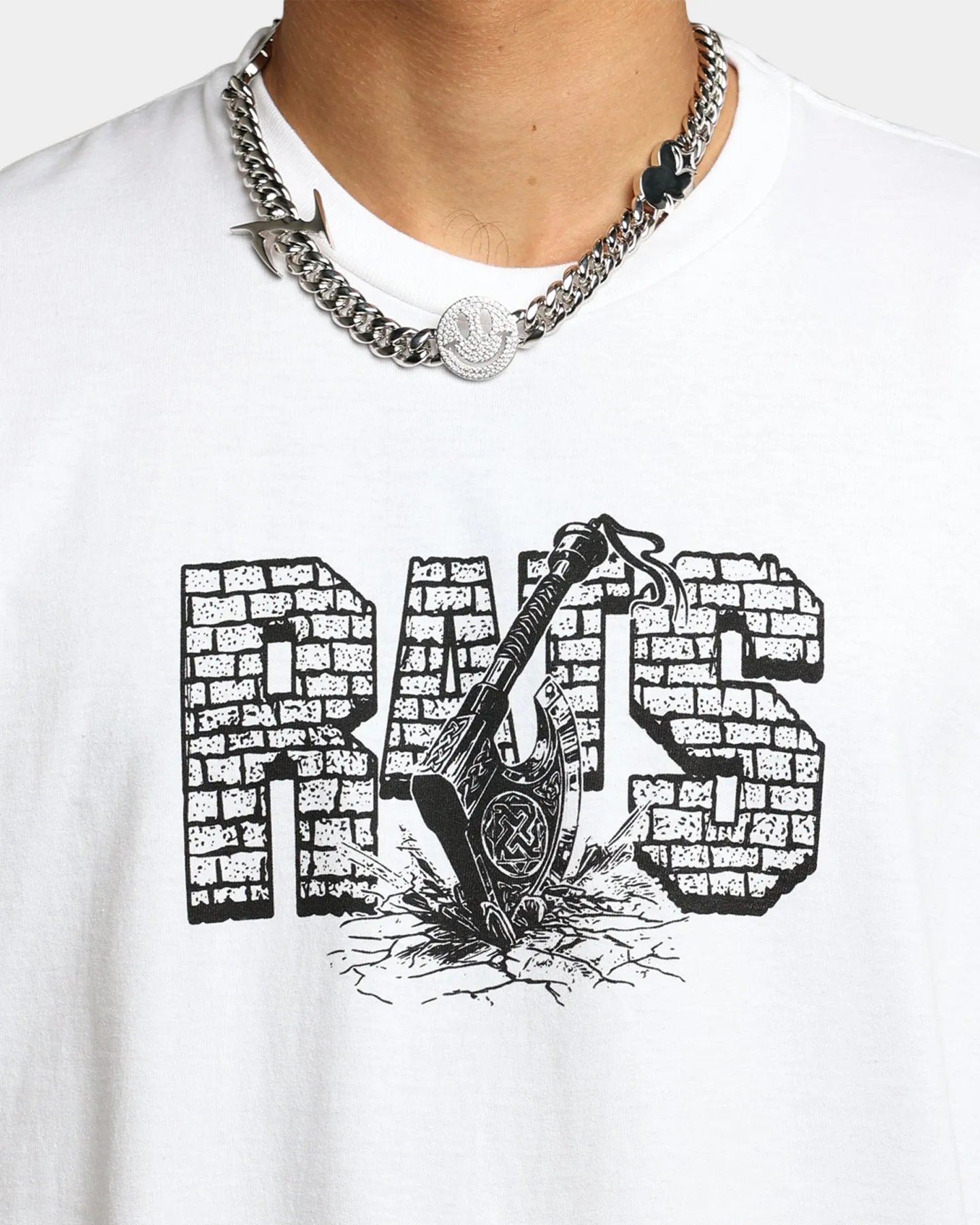 Rats Get Fat Rats Viking T-Shirt White Summer Favorite Breathable Style